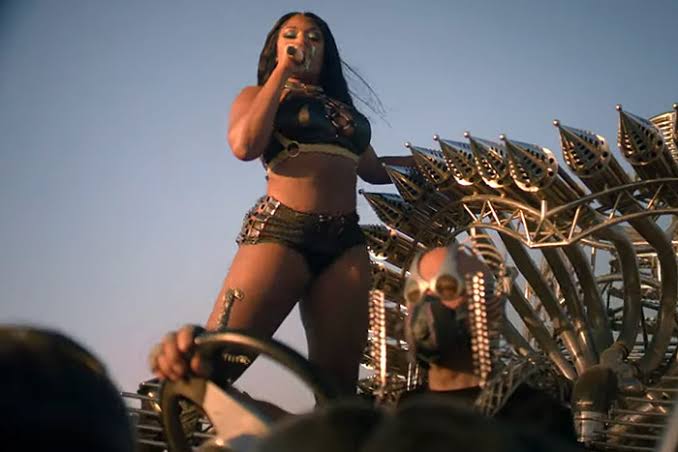 Megan Thee Stallion Performs 'Girls in the Hood