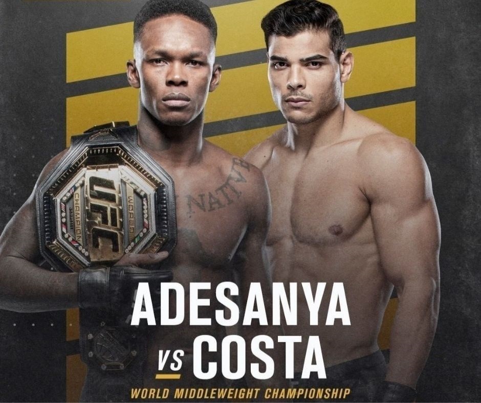 Watch: Israel Adesanya VS Paulo Costa UFC 253 highlights