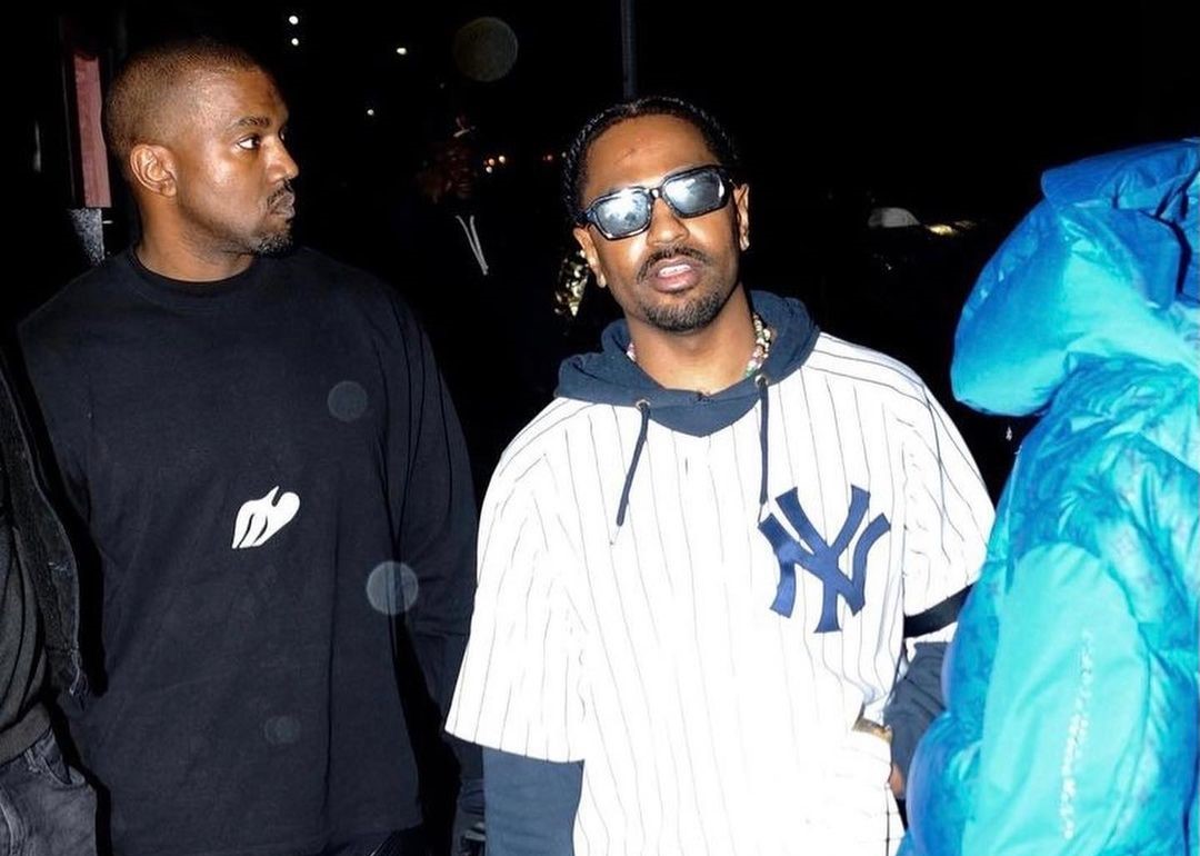 Kanye West & Big Sean Seen Leaving The Studio Together